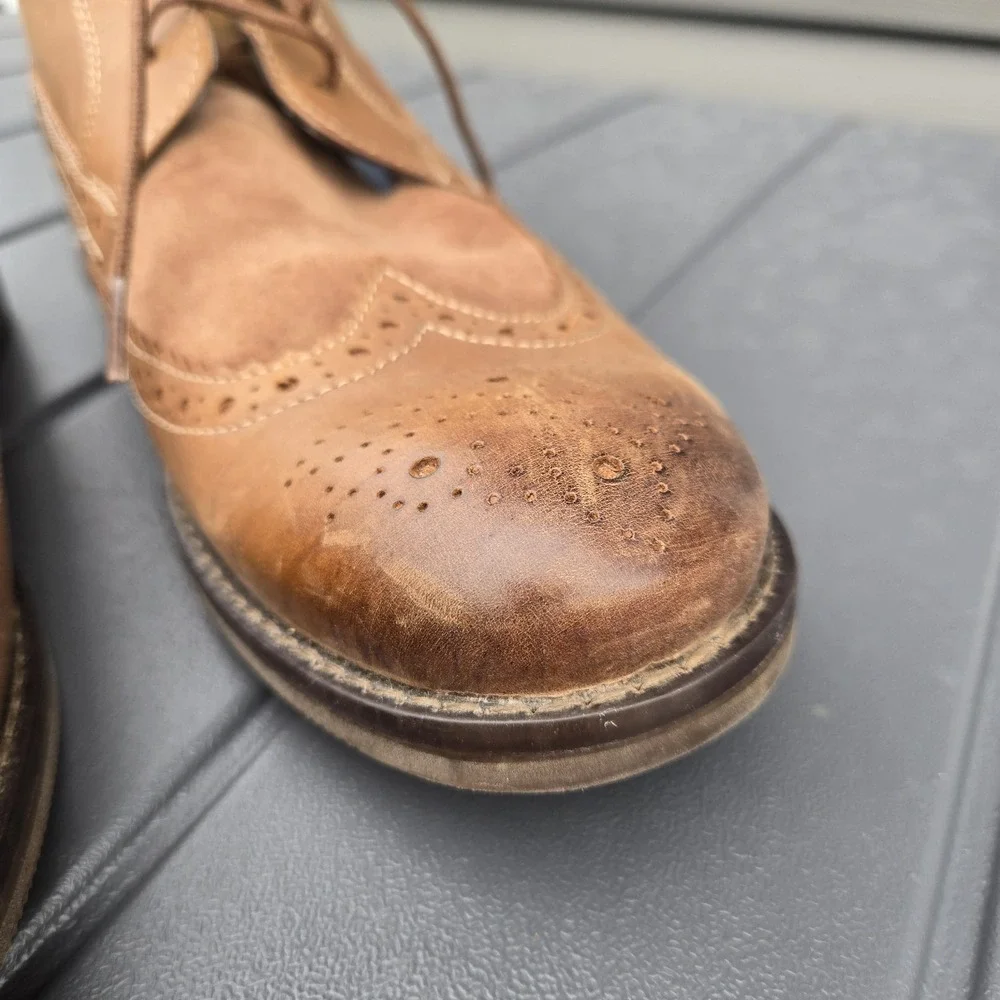 Rockport Men's Sz 8.5 Leather Wynstin Oxford Dress Shoes